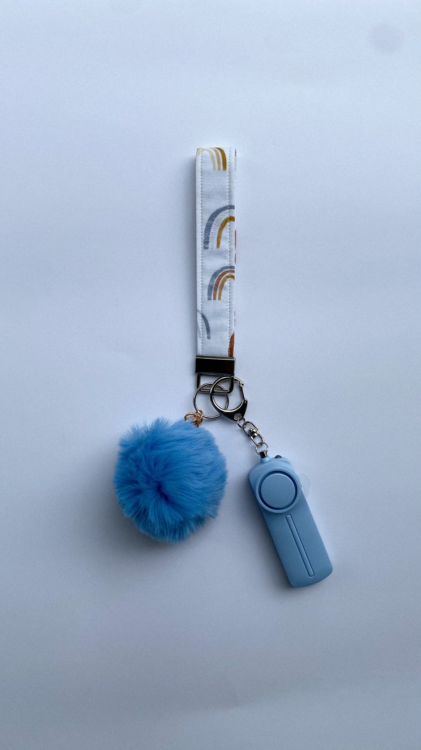 Mini Rainbow Sky Safety Keychain